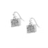 Silver Square Family Tree Earrings